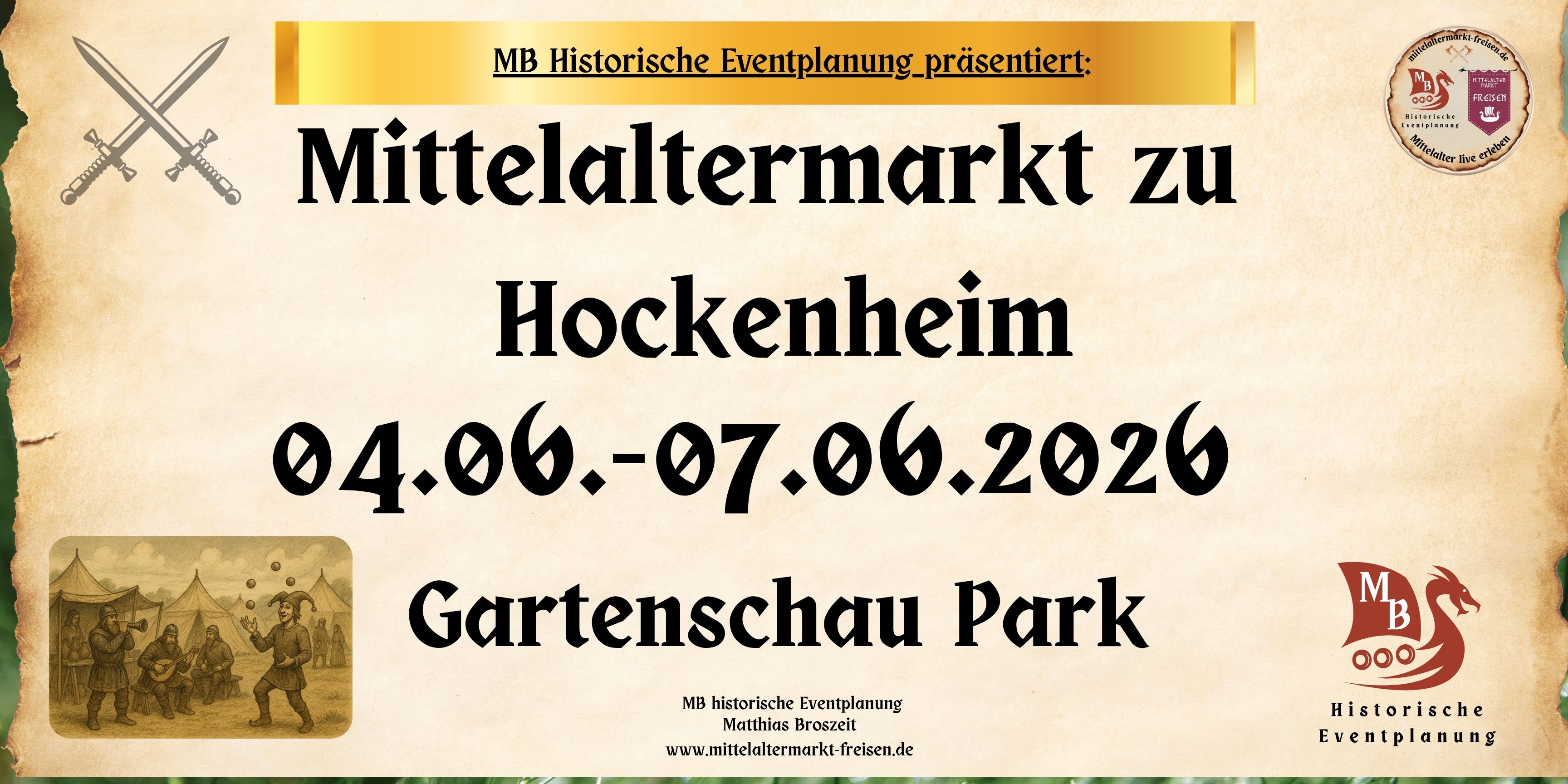 Mittelaltermarkt Hockenheim 2025